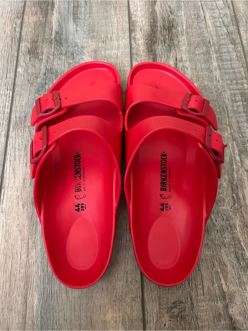 Birkenstock Arizona EVA Essentials Active Red Sandals Men’s 11 NWOT
